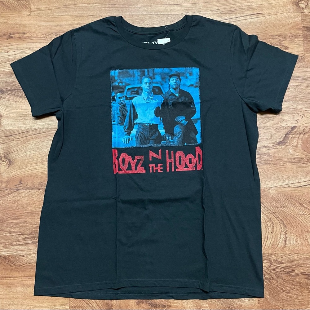 Boyz N the Hood Official Movie Theme T-Shirt Men’s Size 2XL Black Ice Cube Cuba